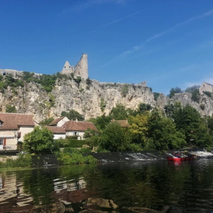 Demi journée en canoë sur l'Anglin de Rives à Vicq-sur-Gartempe