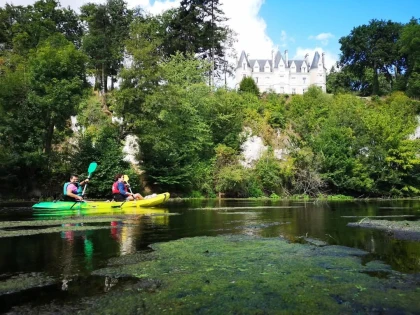 Demi journée en canoë sur la Gartempe de Jouhet à Saint-Savin
