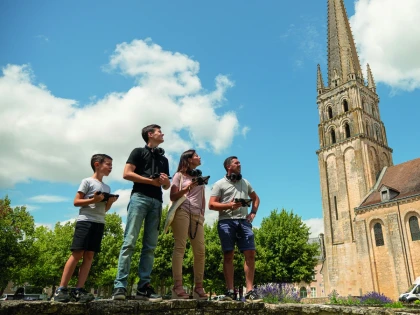 Visite de l'abbaye de Saint-Savin avec tablette