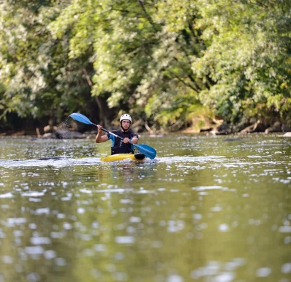 Canoë sur la Gartempe avec le CPA Lathus