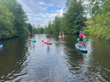 Descente en paddle au CPA Lathus - La Vienne Expériences