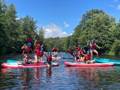 Descente en paddle au CPA Lathus - La Vienne Expériences