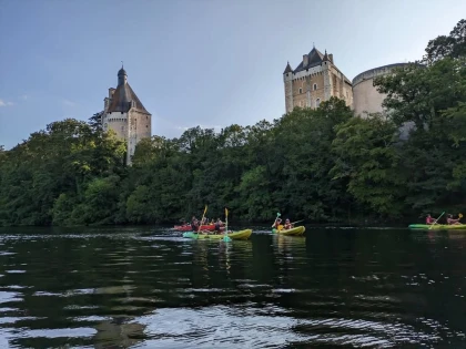 Journée en canoë sur la Vienne de Cubord à Bellefonds