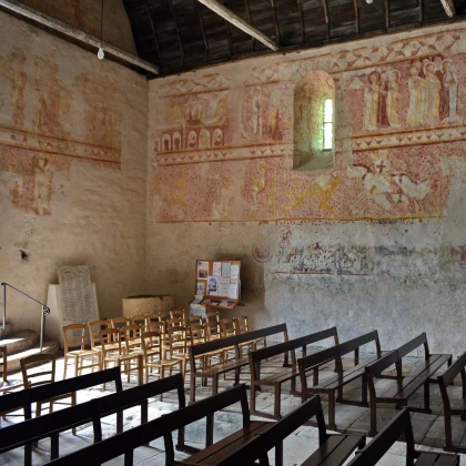 Intérieur église d'antigny