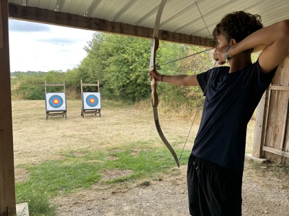 Tir à l'arc au CPA Lathus - La Vienne Expériences