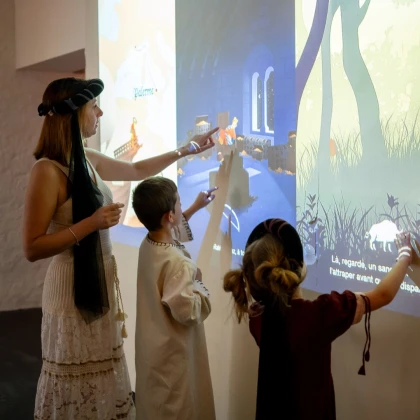 Jeux interactifs au Château de Monts-sur-Guesnes